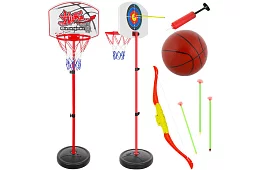 Basketbalový kôš s terčom a príslušenstvom