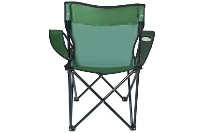Skladacie rybárske kreslo – Kempingové kreslo zelené