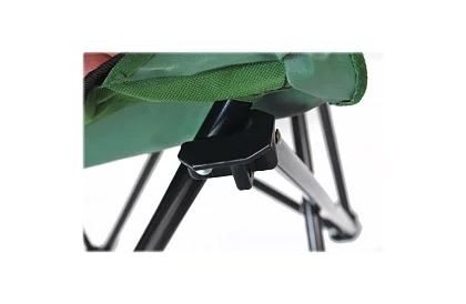 Skladacie rybárske kreslo – Kempingové kreslo zelené