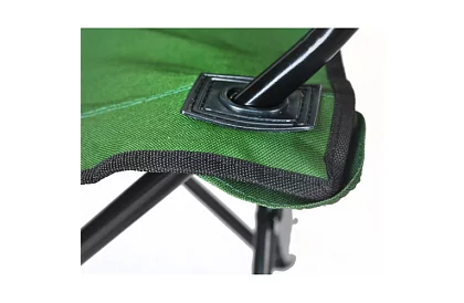 Skladacie rybárske kreslo – Kempingové kreslo zelené