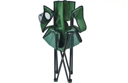 Skladacie rybárske kreslo – Kempingové kreslo zelené