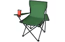 Skladacie rybárske kreslo – Kempingové kreslo zelené