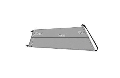 Vodoodolná tieniaca strieška na kočík – šedá