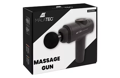 Masážna pištoľ na uvoľnenie svalov + 8 nadstavcov