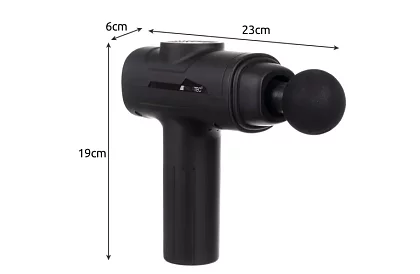 Masážna pištoľ na uvoľnenie svalov + 8 nadstavcov