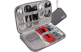 Cestovné puzdro – organizér na káble a nabíjačky