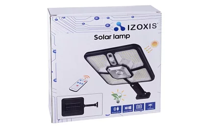 LED Solárna lampa s diaľkovým ovládaním