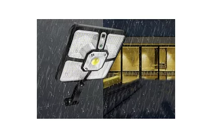 LED Solárna lampa s diaľkovým ovládaním