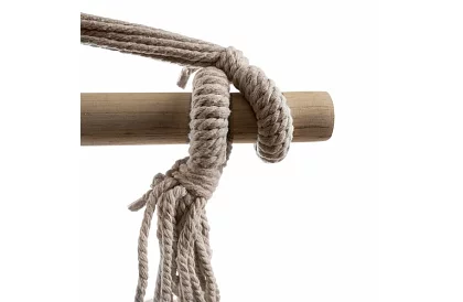 Závesná hojdačka + 2 vankúše - béžové