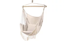 Závesná hojdačka + 2 vankúše - béžové