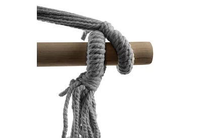 Závesná hojdačka + 2 vankúše - šedé