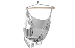 Závesná hojdačka + 2 vankúše - šedé