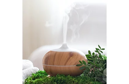 Aroma difuzér s ionizátorom a LED lampou - 4v1