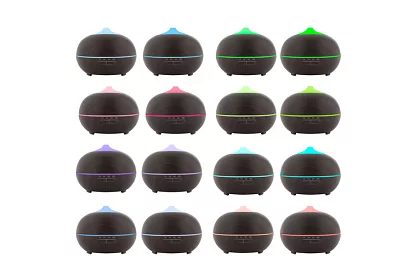 Aroma difuzér 4v1 s ionizátorom a LED lampou