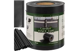 Stínící páska na plot antracit - panelová 630 g/m² + klipy