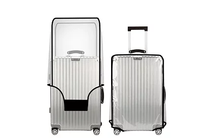 Priehľadný ochranný obal na cestovný kufor