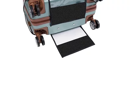 Priehľadný ochranný obal na cestovný kufor