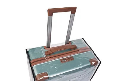 Priehľadný ochranný obal na cestovný kufor