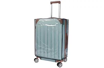 Priehľadný ochranný obal na cestovný kufor