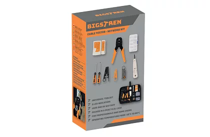 Kabelový tester a krimpovacia sada – všetko pre inštaláciu vašej ethernet siete