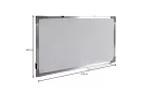 Magnetická tabuľa 40 x 60 cm + príslušenstvo