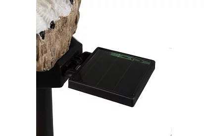 Solárna záhradná lampa – sova