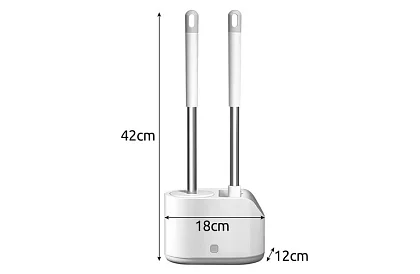 Sada silikónových kefiek na toaletu – WC štetka