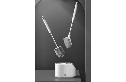 Sada silikónových kefiek na toaletu – WC štetka