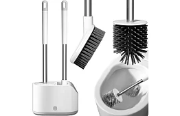 Sada silikónových kefiek na toaletu – WC štetka