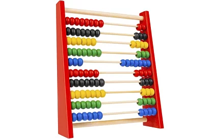 Detské drevené korálkové počítadlo