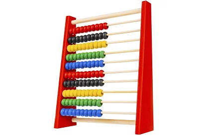 Detské drevené korálkové počítadlo