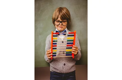 Detské drevené korálkové počítadlo