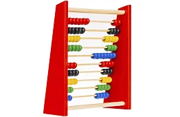 Detské drevené korálkové počítadlo