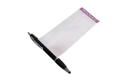 Sada 6 pier s listom - 3 x modrá + 3 x čierna