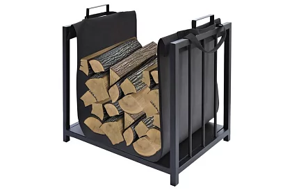 Stojan na drevo k krbu